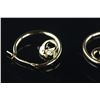 Image 4 : 10kt Gold CZ ‘Dolphin’ Hoop Earrings Retail $350