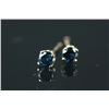 Image 3 : 10kt Gold Blue Diamond 0.21ct Earrings CRV$600