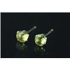 Image 2 : 10kt Gold Peridot Earrings Appraised $563