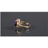 Image 2 : Chinese Purple Sapphire 14k Gold Ring