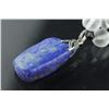 Image 5 : Chinese Quartz w/ Lapis Pendant Necklace