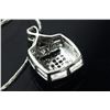 Image 4 : Sterling Silver Diamond Pendant Necklace CRV $610