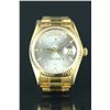 Image 1 : Fine 18K White Diamond Man's Rolex Watch