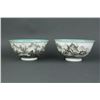 Image 4 : Pair Chinese Landscape Porcelain Bowls Qianlong MK
