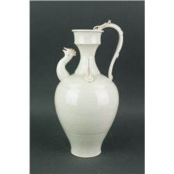 Chinese Chicken-head Porcelain Ewer Song/Yuan Styl