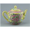 Image 2 : Chinese Famille Rose Porcelain Teapot w/Maker Mark