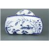 Image 4 : Chinese Blue & White Porcelain Pillow Xuande Mark