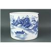 Image 3 : Chinese Large BW Porcelain Bi-Tong Kangxi MK
