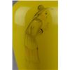 Image 5 : Chinese Yellow Peking Glass Vase Marked