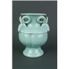Image 1 : Chinese Jun Yao Style Porcelain Vase w/Ram Handed