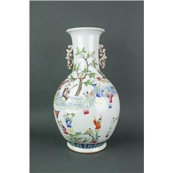 Chinese Famille Rose Porcelain Vase Daoguang MK