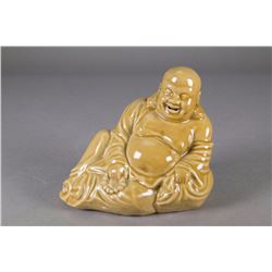 Chinese Ceramic Buddha Figure Republic Period