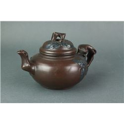 Chinese Zisha Tea Pot Gu Shuifang Zhi Marked