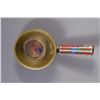 Image 3 : Chinese Iron Cloisonne Handle & Mark on Base