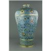 Image 2 : Chinese Fine Gilt Bronze Craved Cloisonne Vase