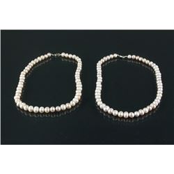 Chinese White Pearl Necklace