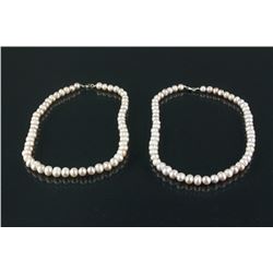 Chinese White Pearl Necklace