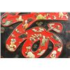 Image 4 : Chinese Zitan Screen Decorated Hardstone/Jade Qing