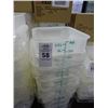 Image 1 : 12 - 4 Qt. Lidded Portion Bins - 12 Times the Money