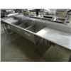Image 1 : S/S 3 Comp Sink w/2 Drain Boards