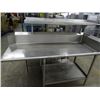 Image 1 : 5' Dish Line Table