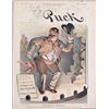 Image 1 : Antique 1900 PUCK Magazine Cover POLITICAL VAUDEVILLE