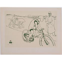 Vintage TOULOUSE-LAUTREC Litho Print MICHAEL