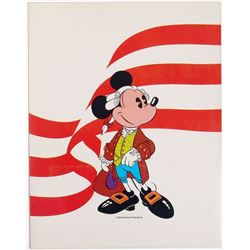 Vintage 1976 WALT DISNEY Bicentennial Portfolio