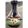 Image 4 : Unusual Old Art Nouveau Gouda Style Double Handled Vase