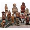 Image 1 : Collection of Old Hand Carved Primitive Wood Sculptures