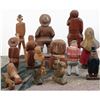 Image 2 : Collection of Old Hand Carved Primitive Wood Sculptures