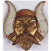 Image 1 : 1921 LV Aronson Art Deco Solid Metal Viking Norse God