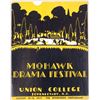 1937 Program Mohawk Drama Festival Burlesque Moliere