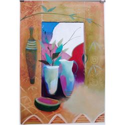 Original Painting by LISA Bright Colored Still Life