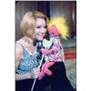 Image 1 : Vintage Color Transparency - Shari Lewis with Puppet