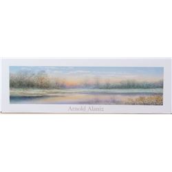 Panoramic Print SPRING SUNSET II by Arnold Alaniz