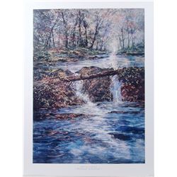 XL Poster CRYSTAL SILENCE by Schofield Gentle Stream