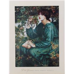 Pre-Raphaelite Print DAY DREAM Dante Gabriel Rossetti