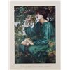 Image 1 : Pre-Raphaelite Print DAY DREAM Dante Gabriel Rossetti