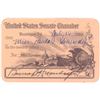 Image 1 : Orig 1963 BOURKE HICKENLOOPER Signed U.S. Senate Card