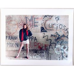 1980s Prof Fashion Photo Sexy Model by Graffiti Bridge