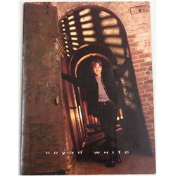 1997 Official BRYAN WHITE Program & 8x10 Glossy Photo