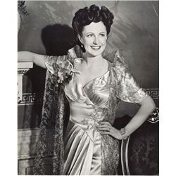 GERALDINE FITZGERALD as Mrs Woodrow Wilson 1944 Photo