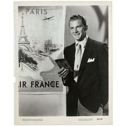 1955 Photo STEVE FORREST Air France Poster BEDEVILLED