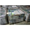 Image 2 : PALLET OF LIGHT GREY WAVE PATTERN 12"X24" PORCELAIN TILE