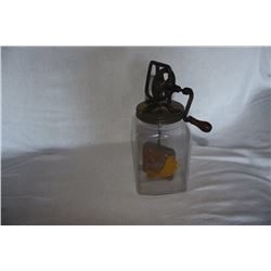 Glass Butter Churn