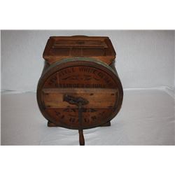 New Style No 2 White Cedar butter Churn 4gal