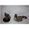 Image 1 : (Left) 2002 Fed Cartridge Turkey Decoy Sculpture