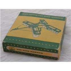 Vintage Toy John Deere Tandem Disc Box
