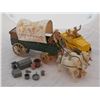 Image 2 : Vintage Roy Rogers Covered Chuckwagon, Driver and